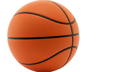 Isolated Orange Basketball