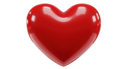Isolated Red Heart