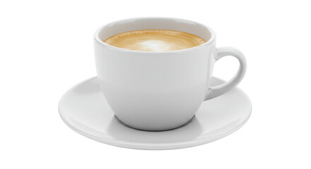 Isolated Cup of Coffee