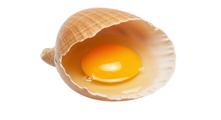 Isolated Egg in Shell