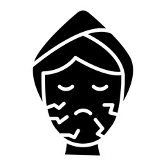 Dry Skin Icon