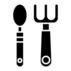 Baby cutlery Icon