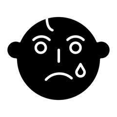 Angry Baby Icon