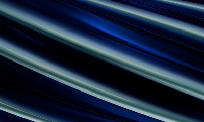 Elegant Dark Abstract Background with Smooth Curved Lines