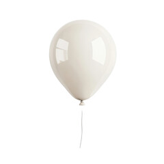 Ethereal Balloon: A serene, pristine balloon gracefully suspended, promising joy and celebration. Its smooth surface and gentle curve reflect the simplicity of delight. 