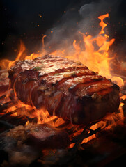 fire beef 