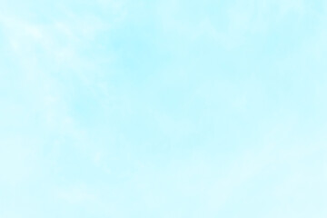 Blue pastel sky with white fluffy cloud. Cumulus clouds background. Cloudscape morning sky. The concepts of freedom of live, never give up and positive though energy.