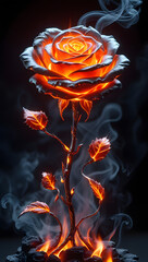 Roses fire 01