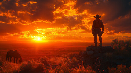 Fototapeta premium Wild West