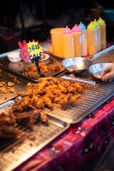 fried chicken with crispy skin