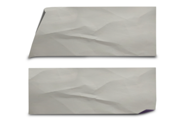 Blank Glued Paper Sticker Tag Label Texture Set