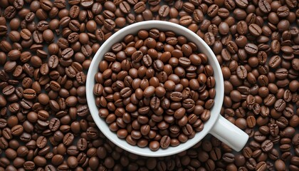 Fototapeta premium roasted coffee beans