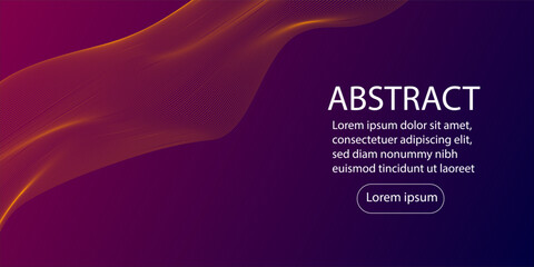 Abstract Background Gold Purple vector