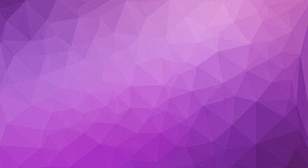 Fototapeta premium Serene purple twilight hues in a low-poly abstract design creating a calming and dreamy atmosphere.