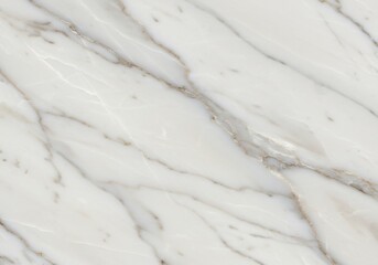 Obraz premium Elegant White Marble Texture Softly Illuminated. AI Generated