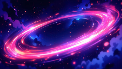 Obraz premium anime wallpaper abstract illustration background