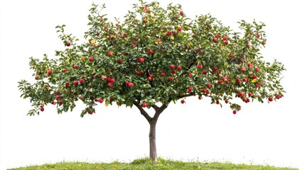 Plant Fruit Tree Food Isolated on White