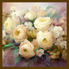 Shawl Scarf Pattern Graphic Design
