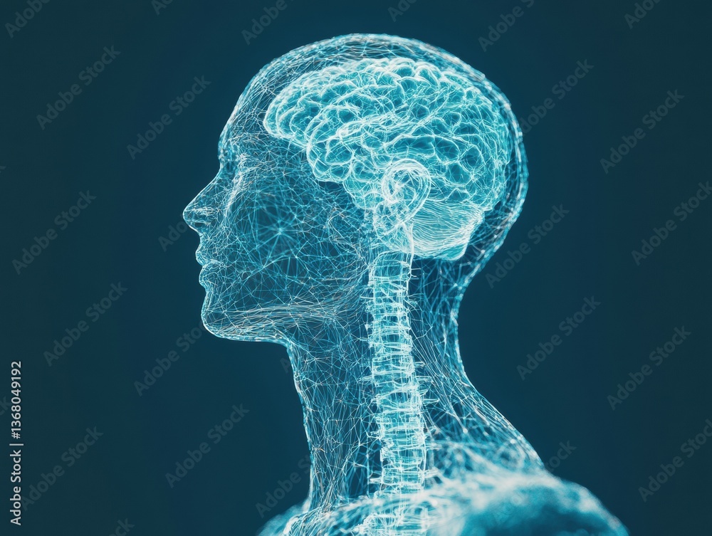 Poster Holographic Neuroscience Visualization Immersive Brain Connectivity Mapping for Next-Gen Medical Innovation and Cognitive Research Breakthrough