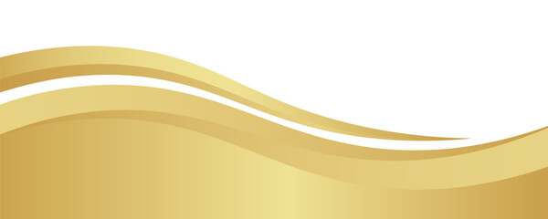 gold wave curve, golden wave corner shape for element, stripes ribbon golden graphic, striped gold. eps 10