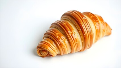 Perfectly Baked Croissant with Flaky Layers