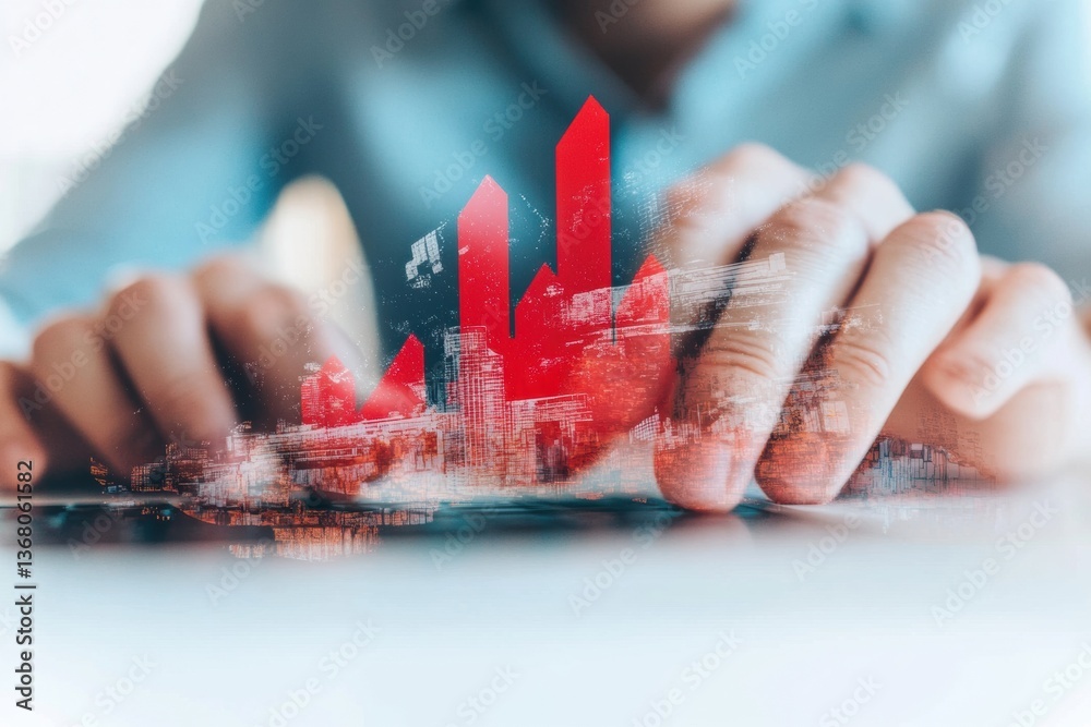 Poster Augmented Reality Urban Analytics Immersive Digital Workspace Visualization Transforming Business Intelligence with Next-Gen Mixed Reality Technology