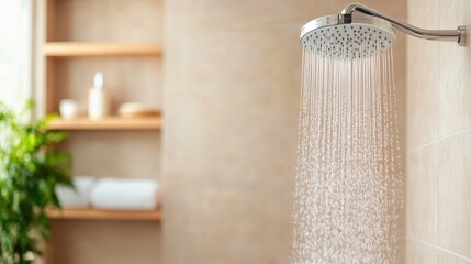 Featuring a sleek chrome design, this shower head provides a stylish and functional addition to modern bathrooms while ensuring an enjoyable showering experience.