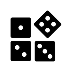 Icon a probability, isolated against a clean background.