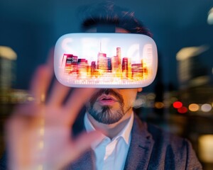 Future of Work Immersive AR City Navigation with Next-Gen Professional Insights - Transformative Digital Experience for Urban Innovators and Business Intelligence