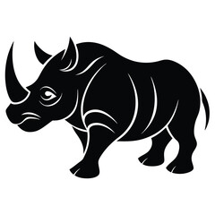 rhino vector illustration