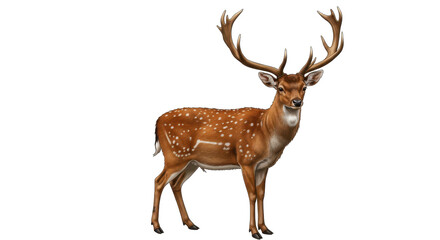 Isolated Fallow Deer