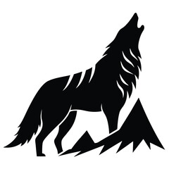 wolf vector illustration