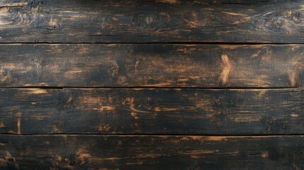 Dark Wooden Planks Background Texture