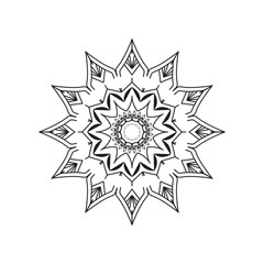 Abstract star and snowflake vector illustration with gold and silver design elements for holiday and Christmas celebration