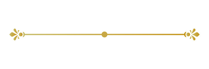 gold page divider