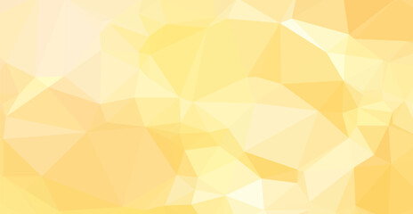 Orange Polygonal Mosaic Background, Creative Design Templates