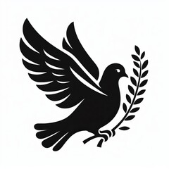 Obraz premium wild life diferent birds silhoutee illustration