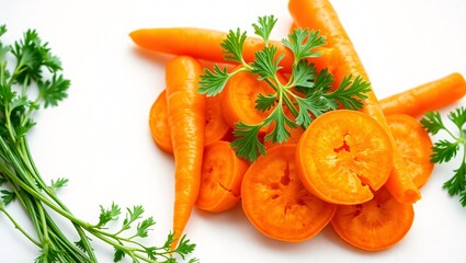 carrots with parsley