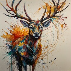 deer in the forest