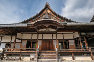 Fototapeta premium 日本、京都、世界遺產、醍醐寺、春、歴史的建造物、木造階建