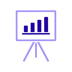 Icon a stats, isolated against a clean background.