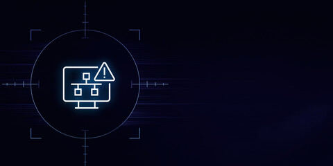 Obraz premium Real-Time Security Monitoring Detecting Threats Before They Strike