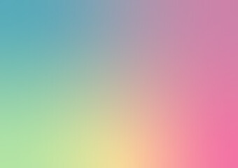 Colorful Gradient Background – Pink, Yellow, Green, and Blue Blend – Perfect for Wallpapers, Branding, Posters, Web Design, Social Media, and Striking Visuals