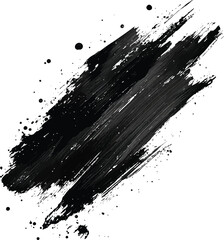 black ink splat
