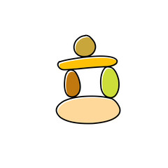 balance stone element