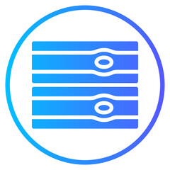 Obraz premium plywood gradient icon