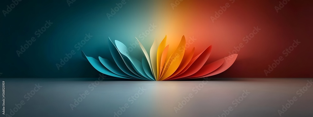 Poster luminous optical device generating a mesmerizing display of illumination and shimmering spectrums of