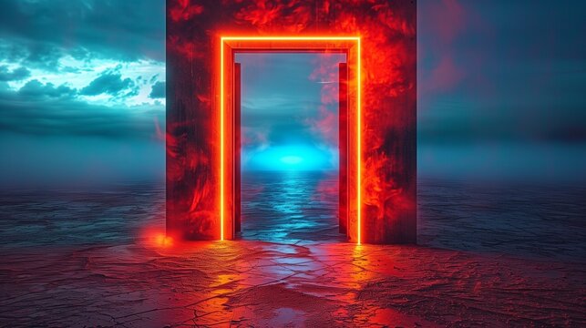 Mystical Gateway to an Unknown Dimension