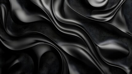 Obraz premium Mesmerizing Abstract Wavy Lines with Sophisticated Glowing Effects on Gray Backdrop