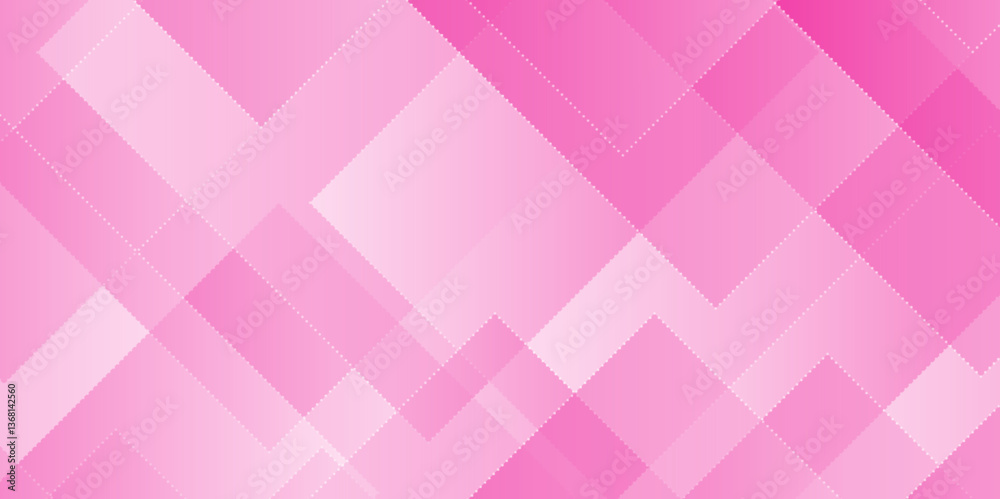 Wall mural abstract pink triangle business concept background. . modern random object shape texture. geometric 